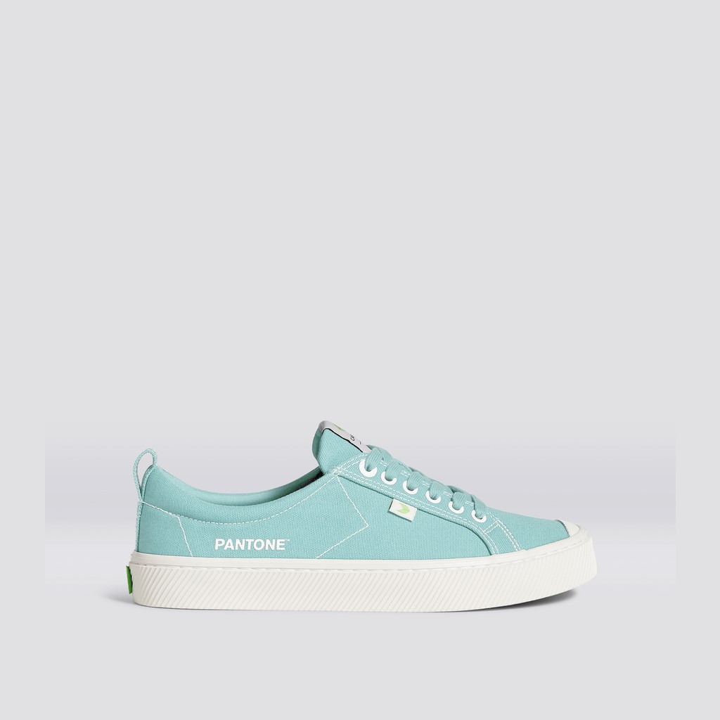 OCA LOW Cariuma Low Top Tela Bleu Homme | FEV-0702008